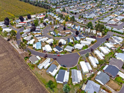 Woodburn Senior Estates Community Aerial